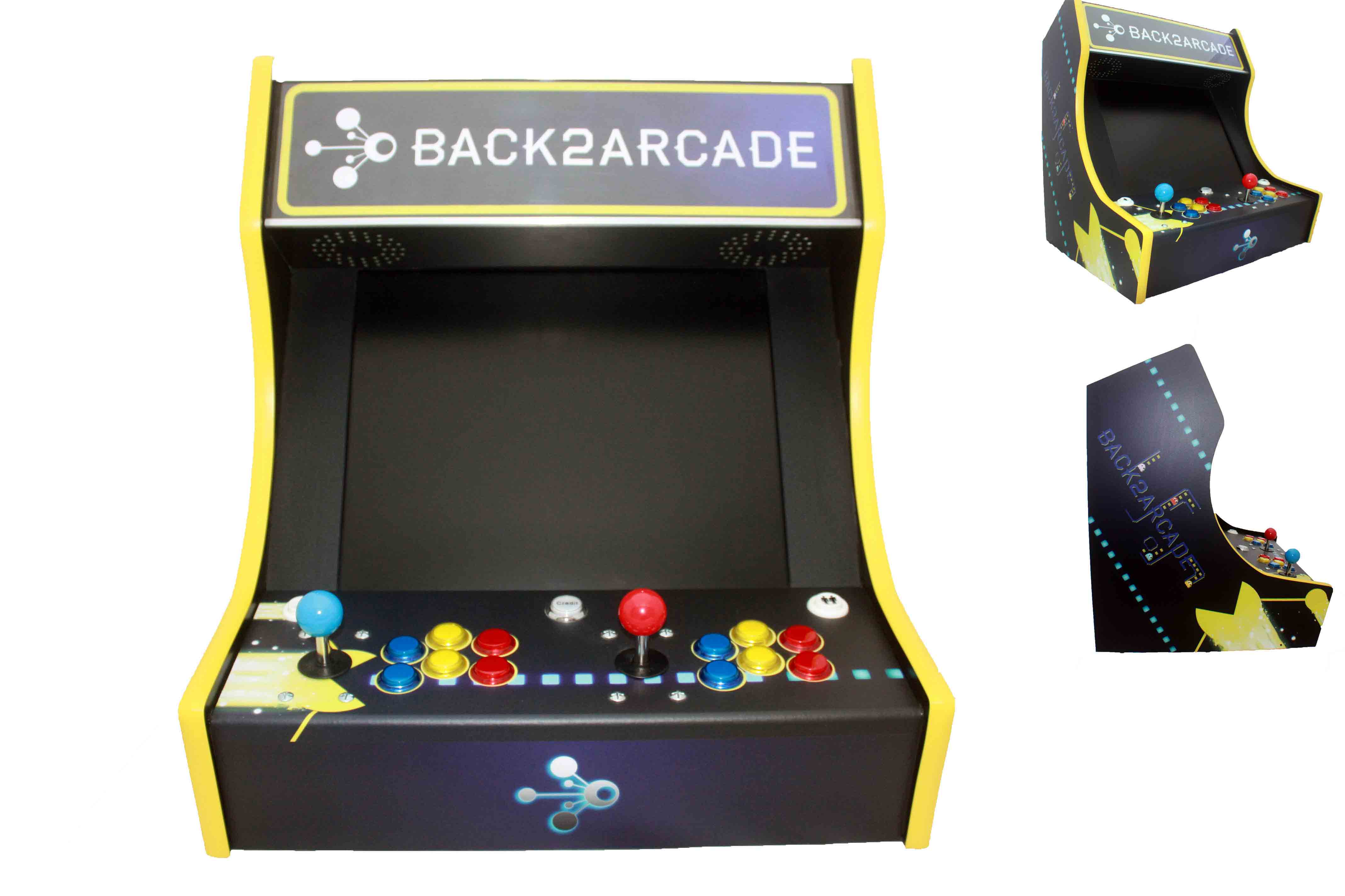 Design Borne d'arcade Back2Arcade