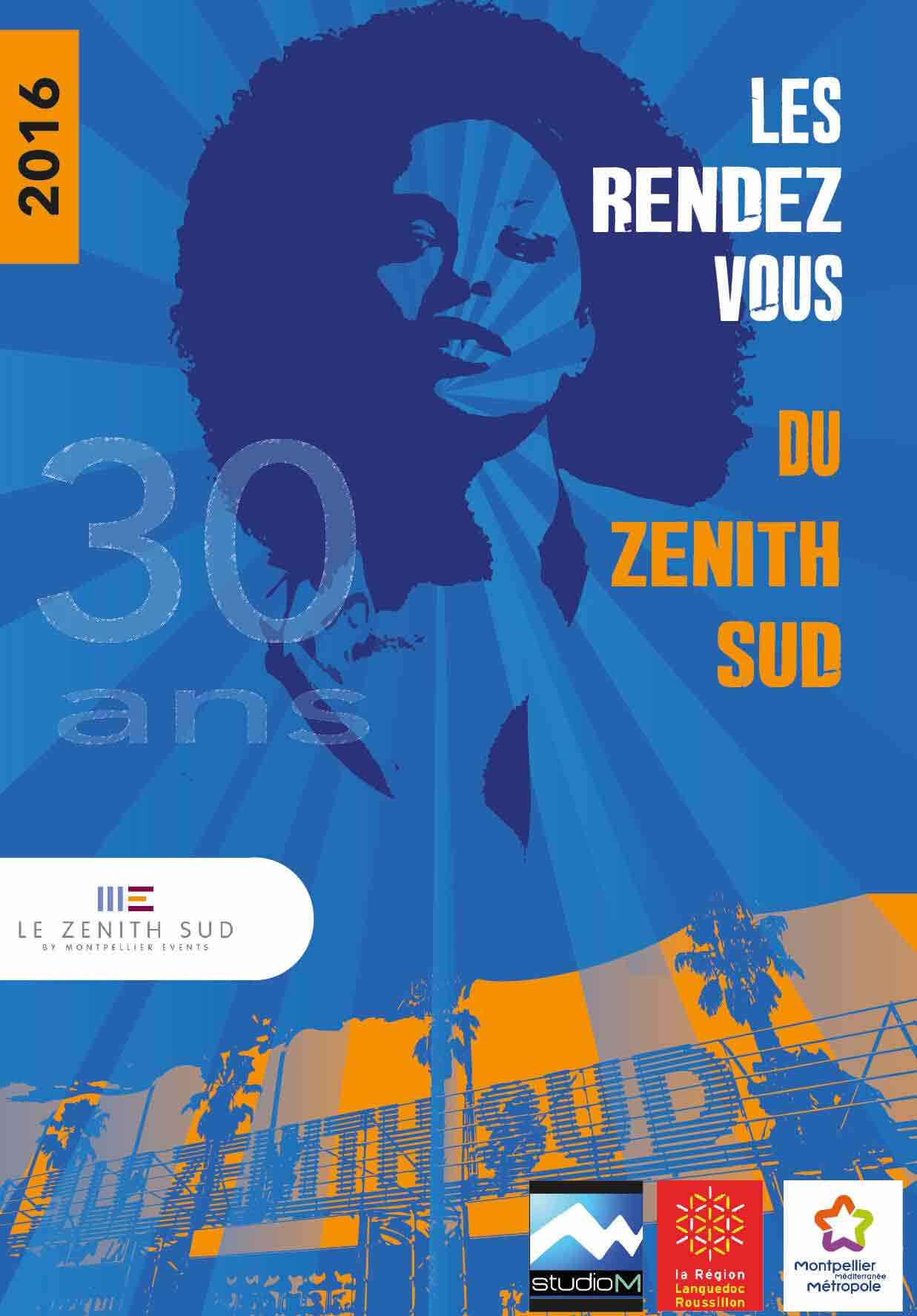 Carte Zénith été 2016